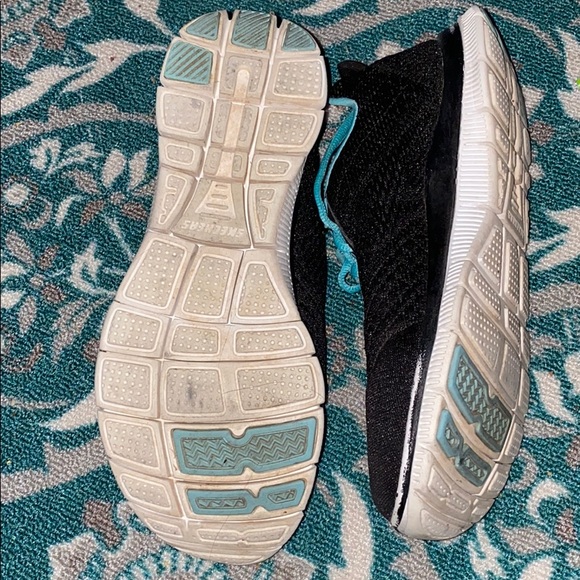 Skechers Flexsole black and teal - Picture 4 of 4
